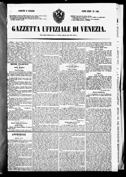 Gazzetta ufficiale di Venezia