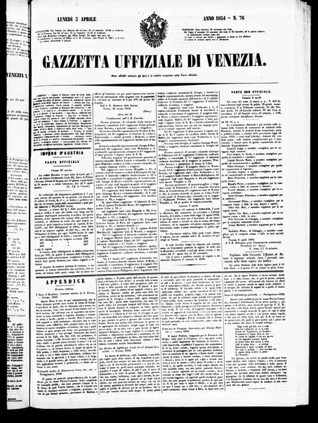 Gazzetta ufficiale di Venezia