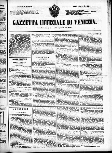 Gazzetta ufficiale di Venezia