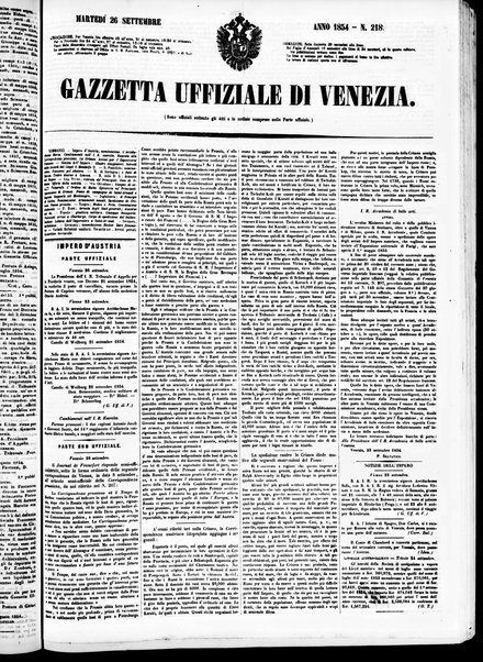 Gazzetta ufficiale di Venezia