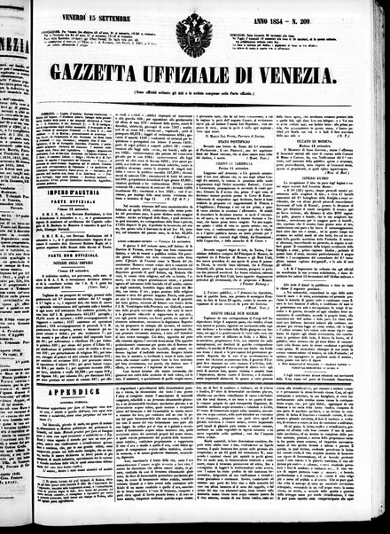 Gazzetta ufficiale di Venezia