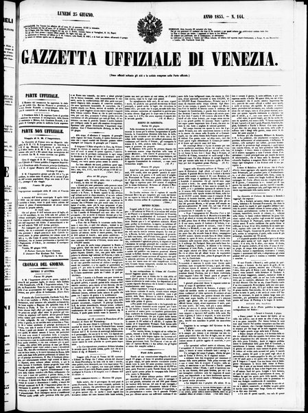 Gazzetta ufficiale di Venezia