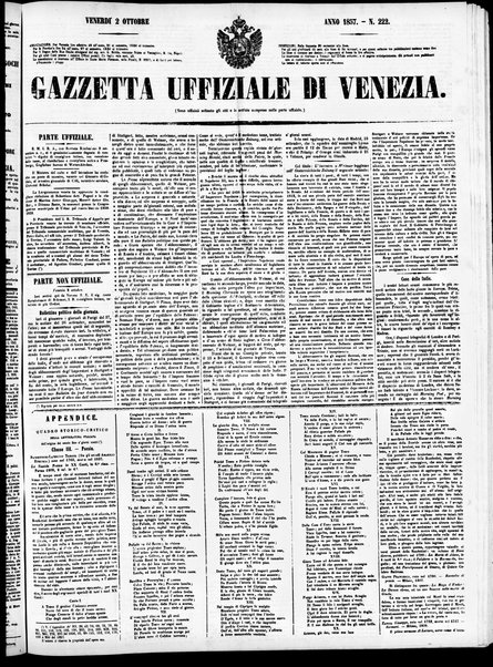 Gazzetta ufficiale di Venezia