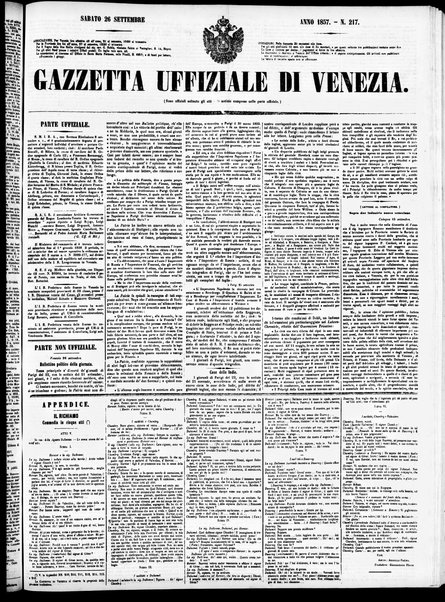 Gazzetta ufficiale di Venezia