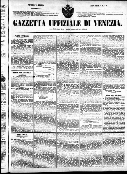 Gazzetta ufficiale di Venezia