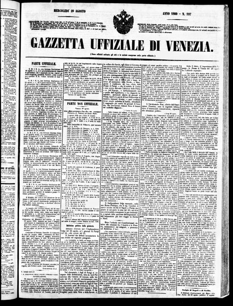 Gazzetta ufficiale di Venezia