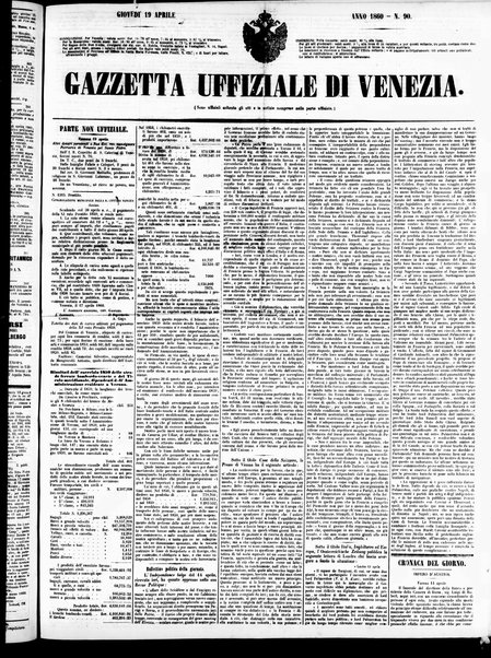 Gazzetta ufficiale di Venezia