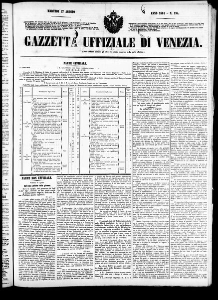 Gazzetta ufficiale di Venezia