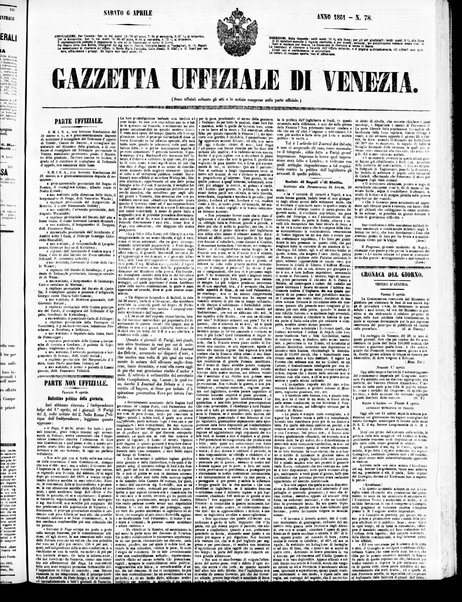 Gazzetta ufficiale di Venezia