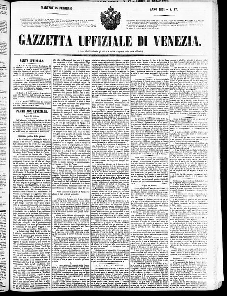 Gazzetta ufficiale di Venezia