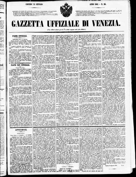 Gazzetta ufficiale di Venezia