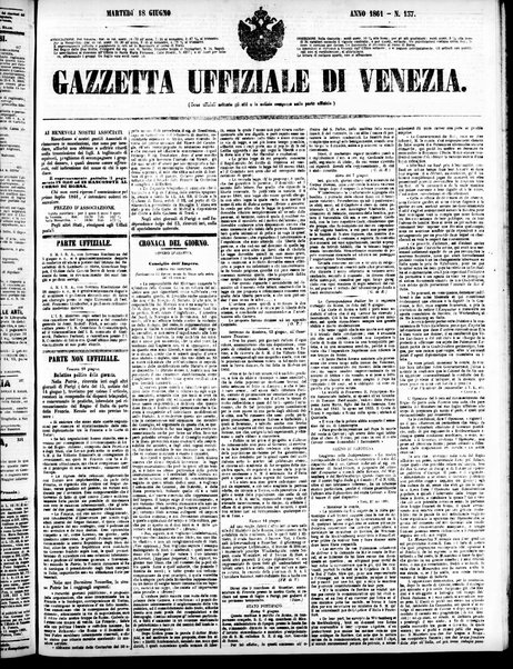 Gazzetta ufficiale di Venezia