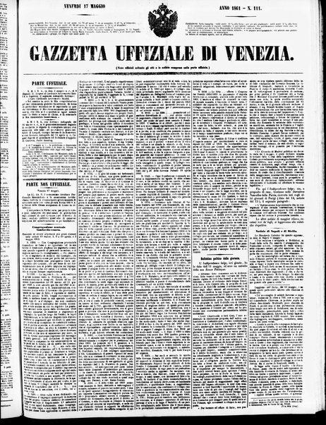 Gazzetta ufficiale di Venezia