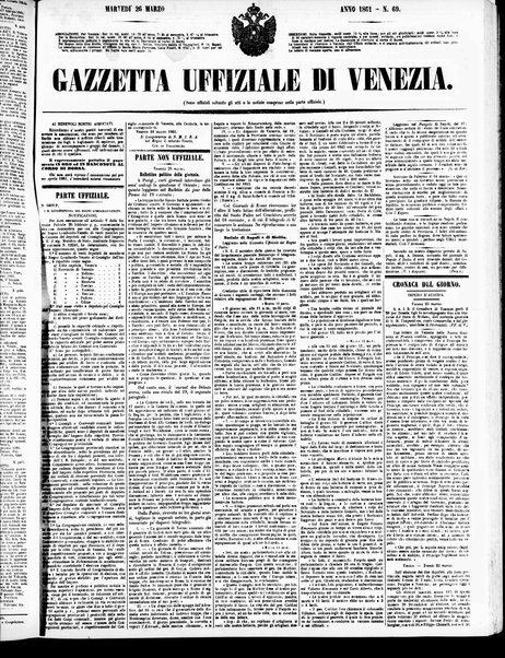 Gazzetta ufficiale di Venezia