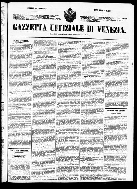 Gazzetta ufficiale di Venezia