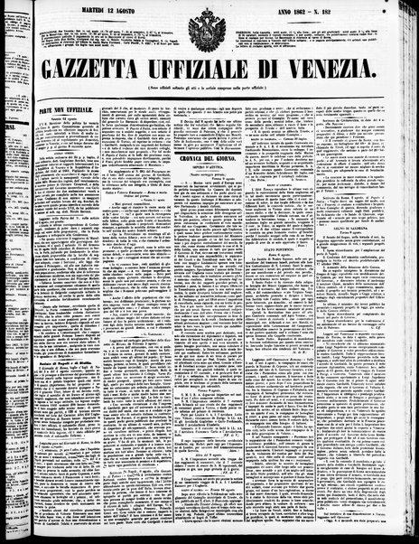 Gazzetta ufficiale di Venezia