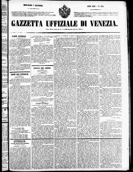 Gazzetta ufficiale di Venezia