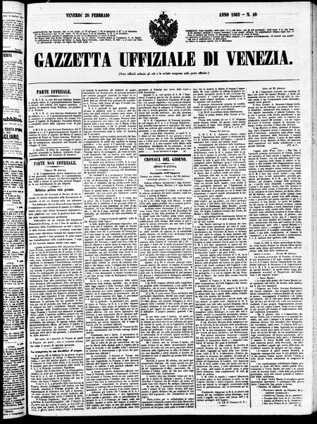 Gazzetta ufficiale di Venezia