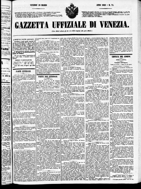 Gazzetta ufficiale di Venezia