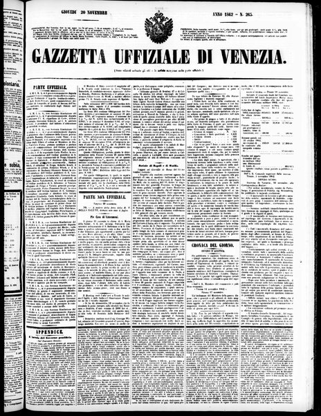 Gazzetta ufficiale di Venezia