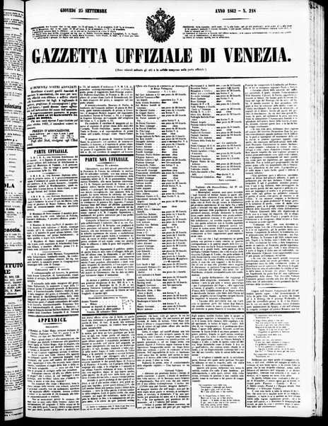 Gazzetta ufficiale di Venezia