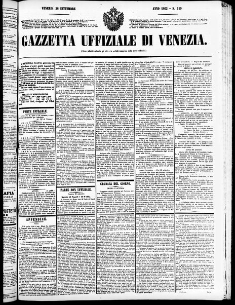 Gazzetta ufficiale di Venezia