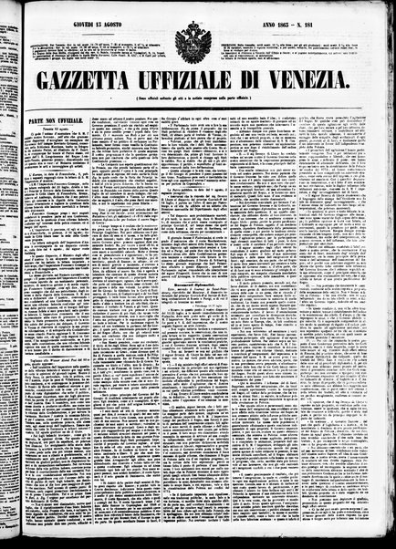 Gazzetta ufficiale di Venezia