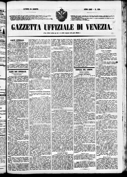 Gazzetta ufficiale di Venezia