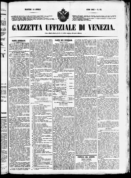 Gazzetta ufficiale di Venezia