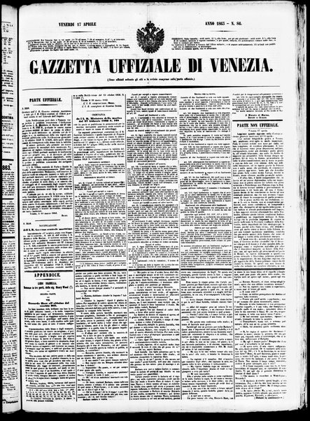 Gazzetta ufficiale di Venezia