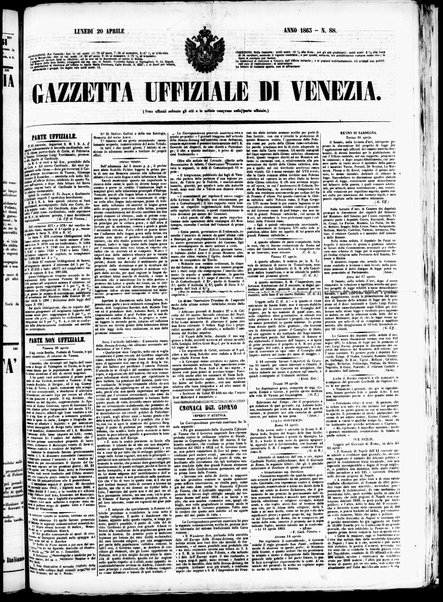 Gazzetta ufficiale di Venezia