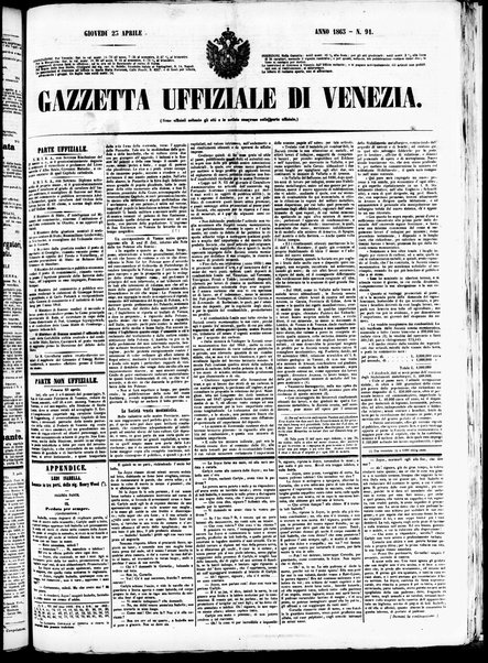 Gazzetta ufficiale di Venezia