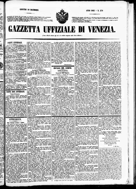 Gazzetta ufficiale di Venezia