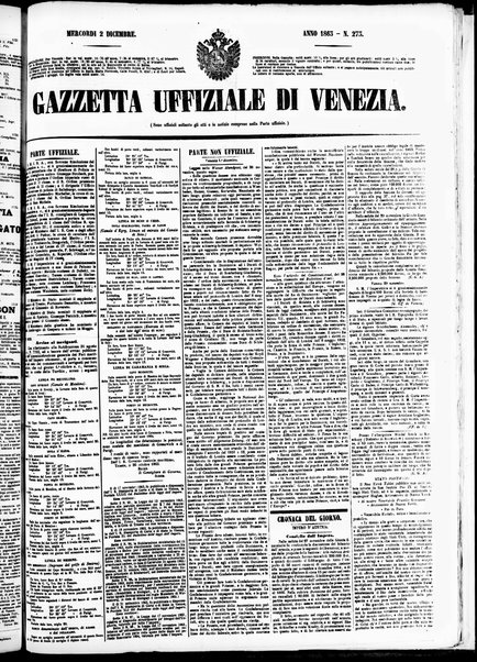 Gazzetta ufficiale di Venezia