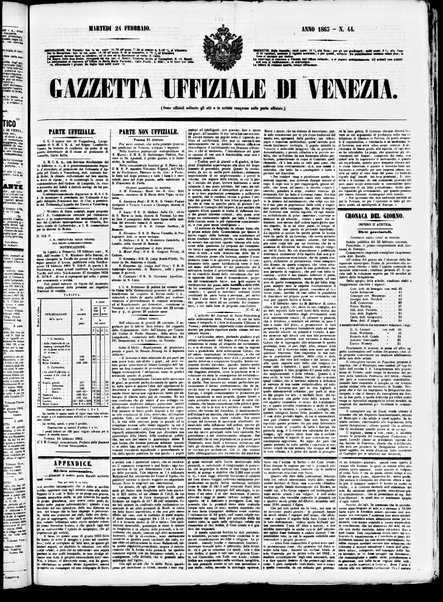 Gazzetta ufficiale di Venezia