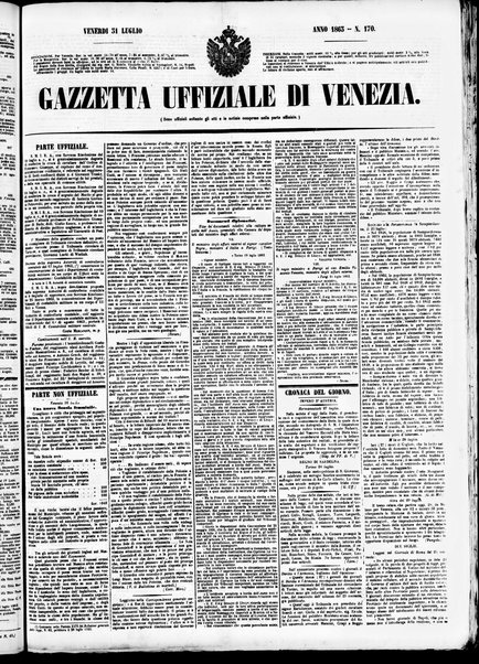 Gazzetta ufficiale di Venezia