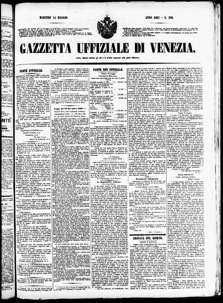 Gazzetta ufficiale di Venezia