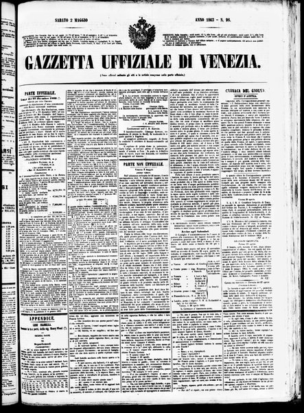 Gazzetta ufficiale di Venezia