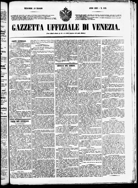 Gazzetta ufficiale di Venezia