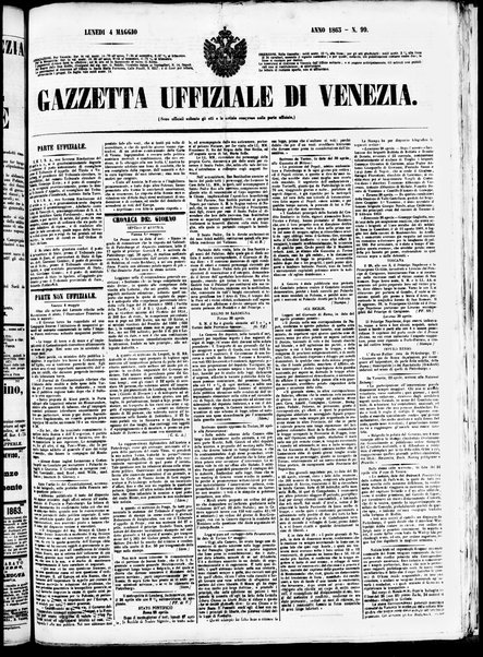 Gazzetta ufficiale di Venezia