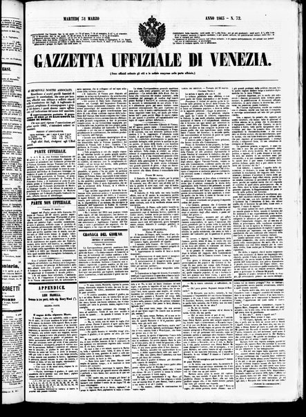 Gazzetta ufficiale di Venezia