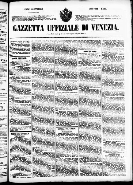 Gazzetta ufficiale di Venezia