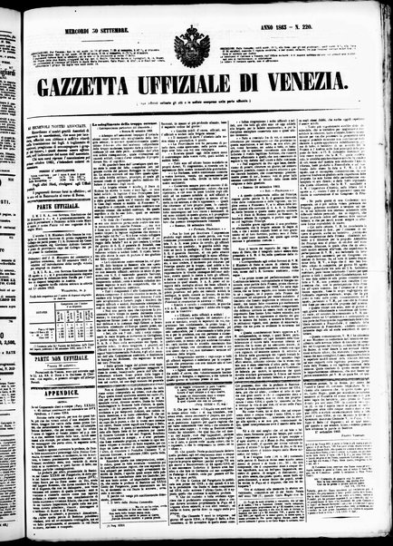 Gazzetta ufficiale di Venezia