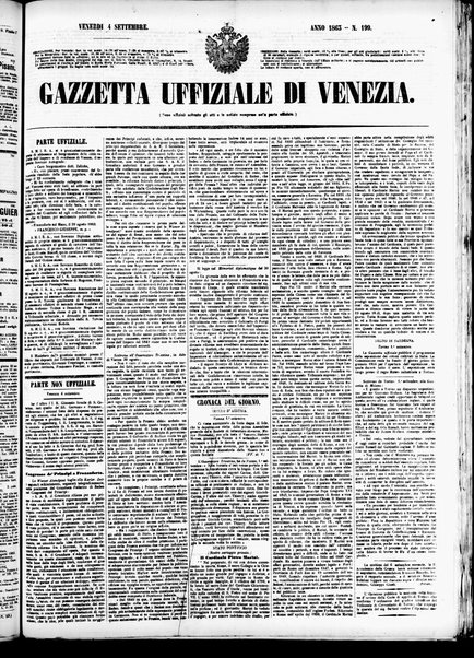 Gazzetta ufficiale di Venezia