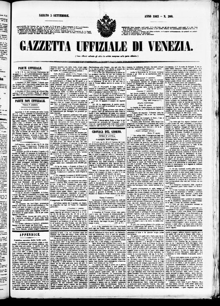 Gazzetta ufficiale di Venezia