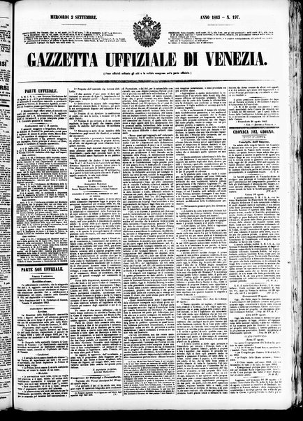 Gazzetta ufficiale di Venezia