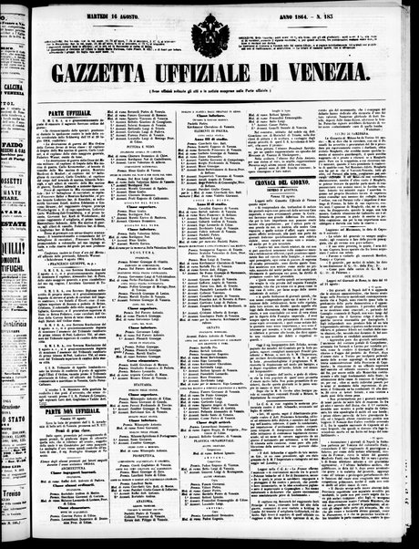 Gazzetta ufficiale di Venezia