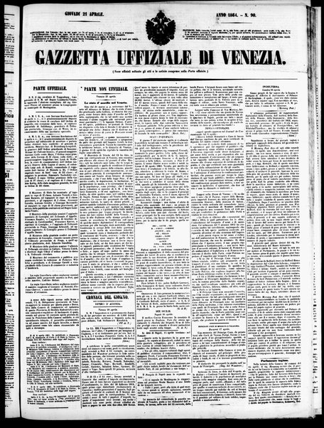 Gazzetta ufficiale di Venezia