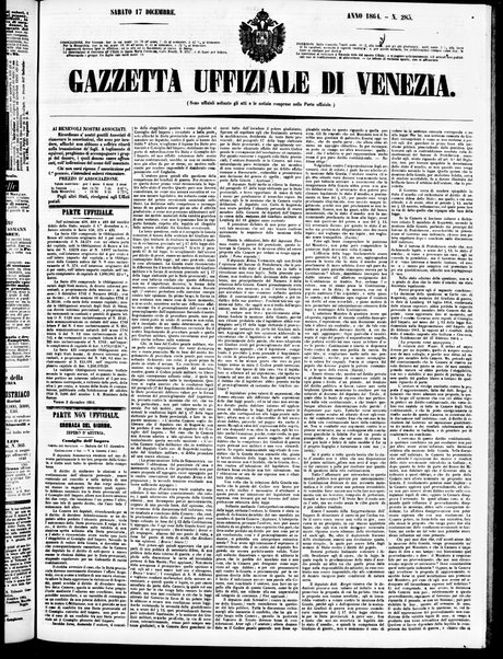 Gazzetta ufficiale di Venezia