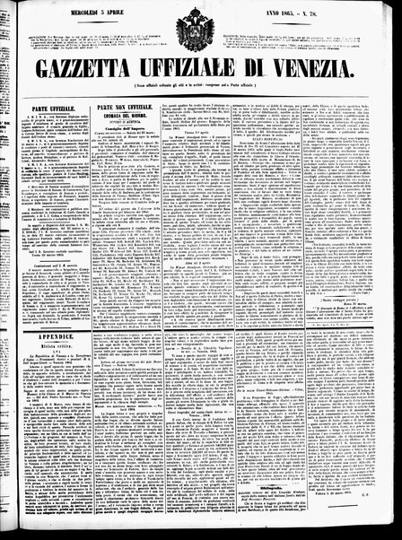 Gazzetta ufficiale di Venezia